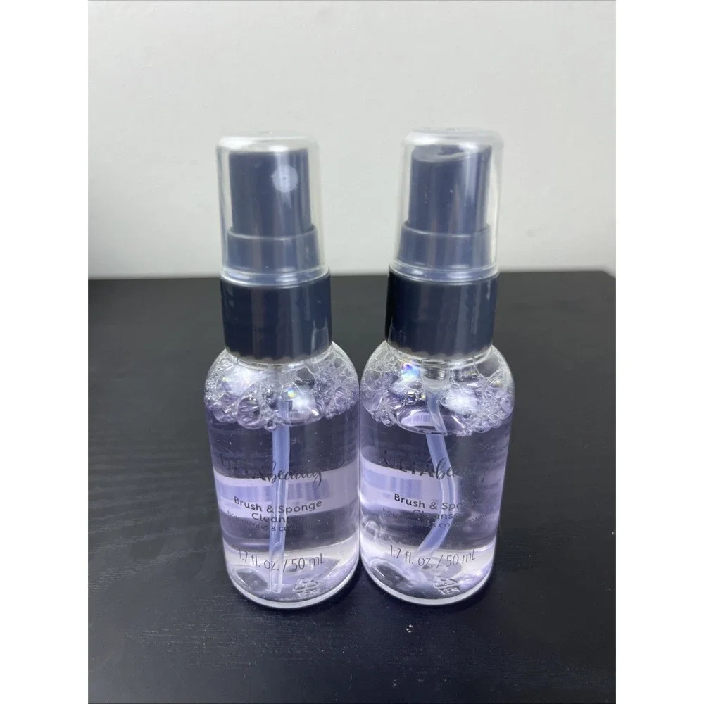 Ulta Beauty Brush Sponge Cleaner Lot of 2 Makeup Brush Cleaning Solution